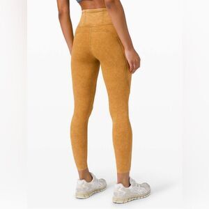 Lululemon Fast and Free Tight II 25" Ice Dye *Non-Reflective